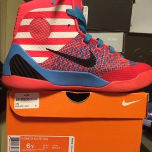 Kobe 9 Elite “Barbershop Edition” GS Size 6